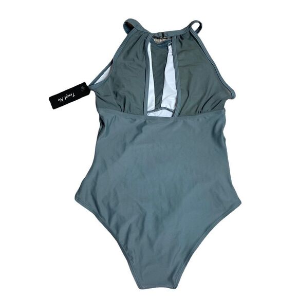 Tempt Me High Neck One-Piece Swimsuit (Size XS) - Picture 2 of 4
